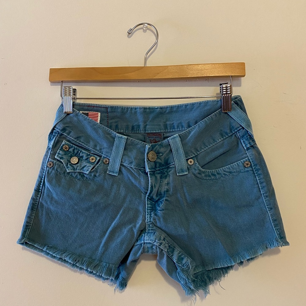 True Religion Women's Shorts Jean